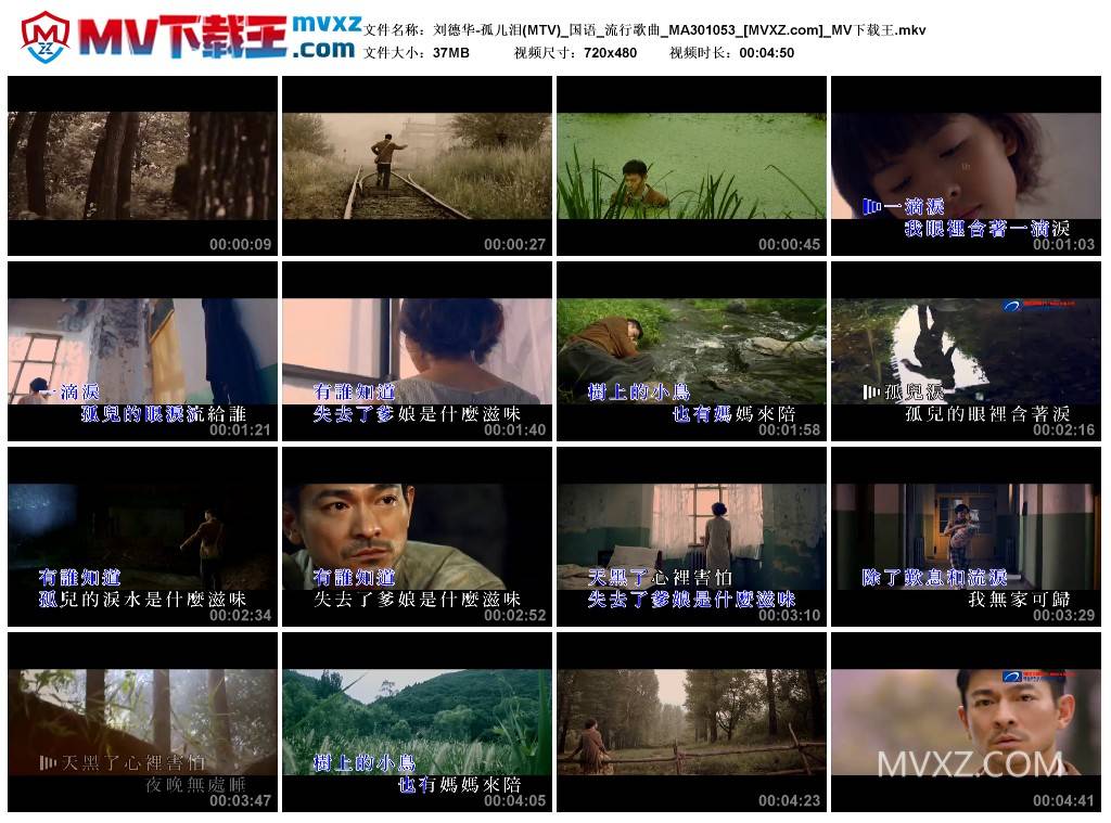 刘德华-孤儿泪(MTV)_国语_流行歌曲_MA301053